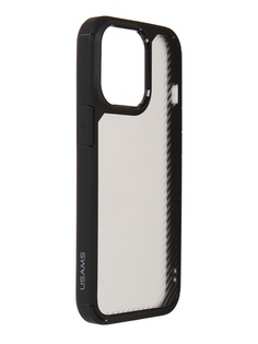 Чехол Usams для APPLE iPhone 13 Pro US-BH774 Carbon Design Matte Black УТ000028127