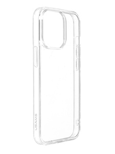 Чехол Usams для APPLE iPhone 13 Pro US-BH762 Glass-Silicone Transparent УТ000028107