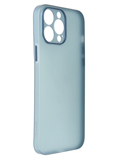 Чехол Usams для APPLE iPhone 13 Pro Max US-BH779 Ultra-Thin Matte Blue IP13PMQR03