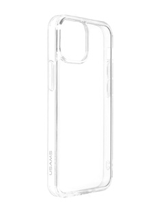 Чехол Usams для APPLE iPhone 13 Mini US-BH760 Glass-Silicone Transparent УТ000028105