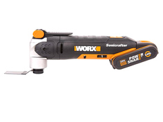 Шлифовальная машина Реноватор Worx WX678 2.0Ач х1 кейс