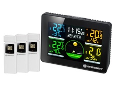 Погодная станция Bresser Thermo Hygro Quadro NLX с тремя датчиками 7000023 / 75319