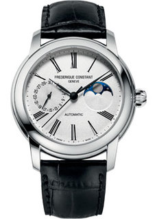 Швейцарские наручные мужские часы Frederique Constant FC-712MS4H6. Коллекция Classic Moonphase Manufacture