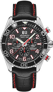 Швейцарские наручные мужские часы Atlantic 55470.47.65R. Коллекция Worldmaster Diver