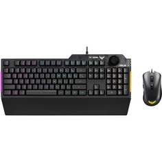 Комплект клавиатуры и мыши ASUS TUF Gaming Combo K1 & M3 (90MP02A0-BCRA00)