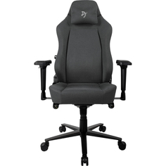 Компьютерное кресло Arozzi Primo Woven Fabric - Black - Grey logo