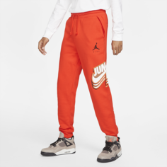 Мужские флисовые брюки Jordan Jumpman - Красный Nike