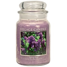 Ароматическая свеча "Spring Lilac", большая Village Candle