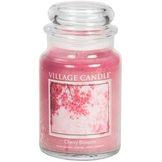 Ароматическая свеча "Cherry Blossom", большая Village Candle