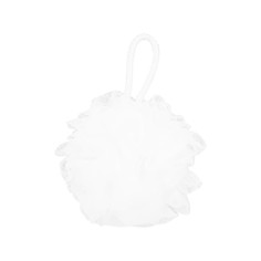 Мочалка-шар для тела синтетическая (white) Deco