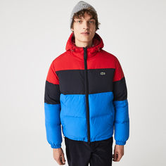 Мужской короткий легкий водостойкий пуховик Lacoste