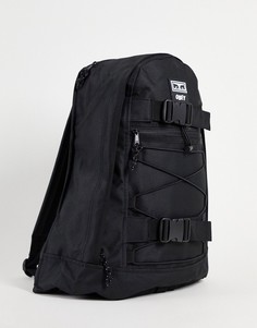 Черный рюкзак в утилитарном стиле Obey-Черный цвет