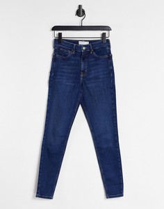 Джинсы цвета индиго Topshop Jamie-Голубой