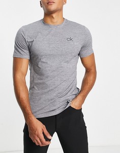 Серая футболка Calvin Klein Golf Newport-Серый