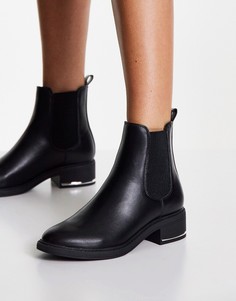 Черные ботинки челси Schuh Colette-Черный цвет
