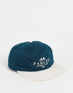 Зеленая 6-панельная кепка Parlez Sports Club-Зеленый цвет