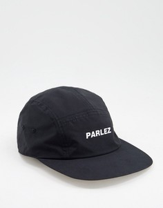 Двусторонняя 5-панельная кепка черного и белого цветов Parlez Doyle-Черный цвет