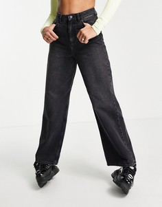 Широкие черные джинсы JJXX Tokyo-Черный цвет