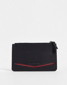 Черный кошелек для мелочи Valentino Bags Fir-Черный цвет