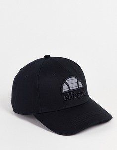 Черная кепка с логотипом Ellesse-Черный цвет