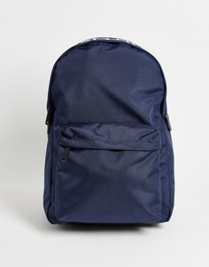 Темно-синий холщовый рюкзак Valentino Bags Ralph