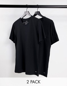 Набор из 2 черных термофутболок Nike-Черный цвет