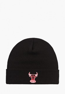 Шапка Mitchell & Ness NBA CHICAGO BULLS TEAM LOGO CUFF KNIT
