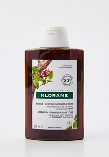 Шампунь Klorane от выпадения волос, с экстрактом Хинина и органическим экстрактом Эдельвейса, 200 мл