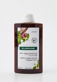 Шампунь Klorane от выпадения волос, с экстрактом Хинина и органическим экстрактом Эдельвейса, 400 мл