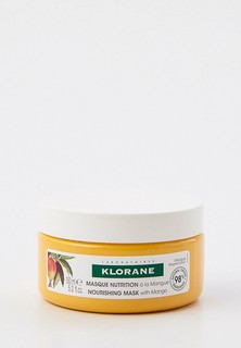 Маска для волос Klorane питательная, восстанавливающая, с маслом манго, NOURISHING MASK, 150 мл