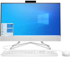 Моноблок HP AIO 22-df1033ur (белый)