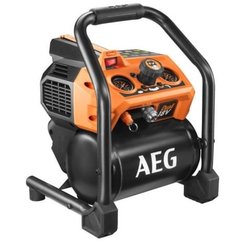 Автомобильный компрессор AEG BK18 (черно-оранжевый)