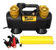 Автомобильный компрессор Golden Snail Ураган (черно-желтый)