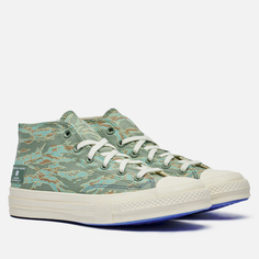 Мужские кеды Converse x Undefeated Chuck 70 Mid, цвет камуфляжный