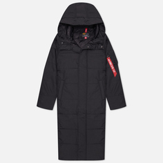 Женская куртка парка Alpha Industries Sierra Primaloft, цвет чёрный