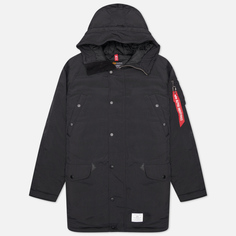Мужская куртка парка Alpha Industries N-3B Altitude Mod, цвет чёрный