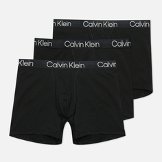 Комплект мужских трусов Calvin Klein Underwear 3-Pack Boxer Brief, цвет чёрный