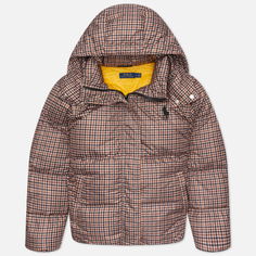Женский пуховик Polo Ralph Lauren Carly Down Fill, цвет коричневыйS