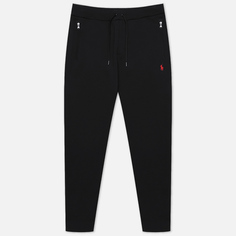 Мужские брюки Polo Ralph Lauren Jogger Athletic Embroidered Logo, цвет чёрный