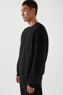 ПЛЮШЕВЫЙ СВИТШОТ ОВЕРСАЙЗ COS