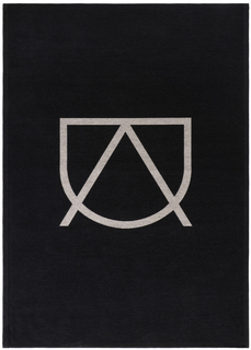 Ковер signum black (carpet decor) черный 200x300 см.