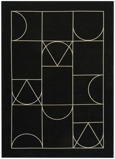 Ковер signet black (carpet decor) черный 200x300 см.