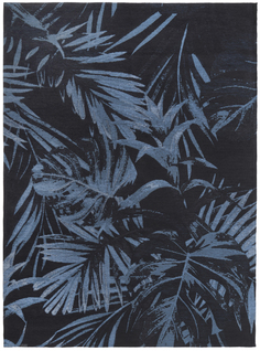 Ковер jungle blue (carpet decor) голубой 160x230 см.