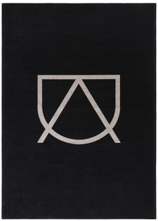 Ковер signum black (carpet decor) черный 160x230 см.