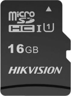 Карта памяти 16GB HIKVISION HS-TF-C1(STD)/16G/ADAPTER microSDHC (с SD адаптером) R/W Speed 90/12MB/s