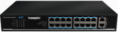 Коммутатор PoE TRASSIR TR-NS1018-135-16POE