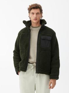 Смесовая шерстяная куртка из искусственного меха Arket