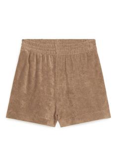 Шорты из махровой ткани Arket