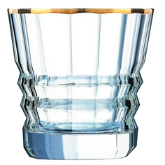 Набор стаканов Cristal d`Arques Architecte gold 320 мл