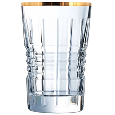 Набор стаканов Cristal d`Arques Rendez-vous gold 360 мл